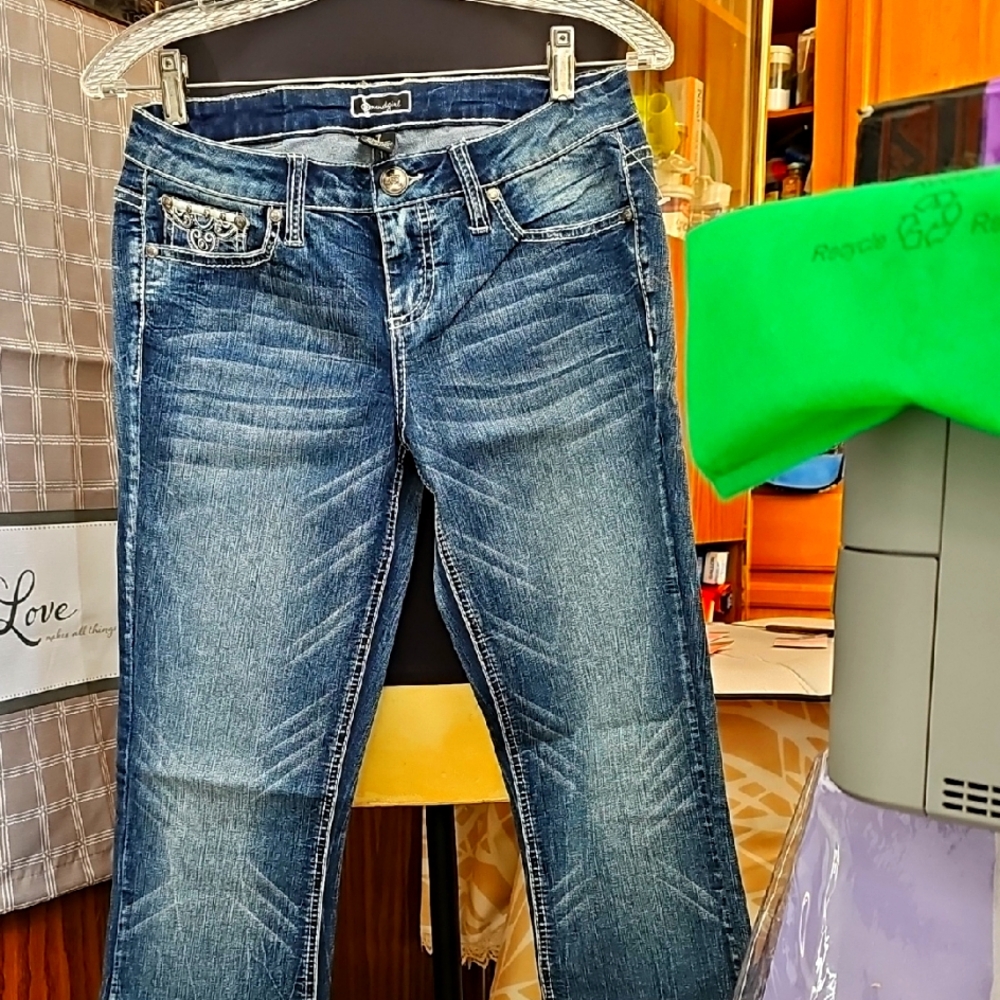 Soundgirl Stylish Blue Jeans